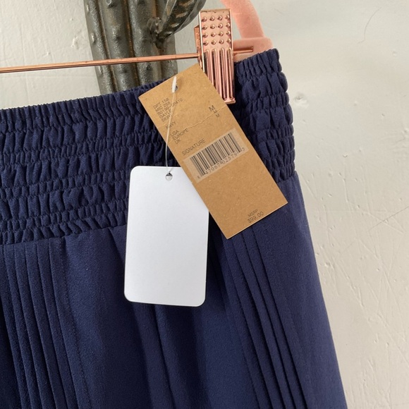 Cremieux Navy Flounce Skirt NWT - Picture 3 of 4